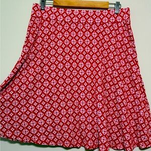 Boden Pleated A-Line Mini Skirt. Size 14L. Great pre-owned condition.